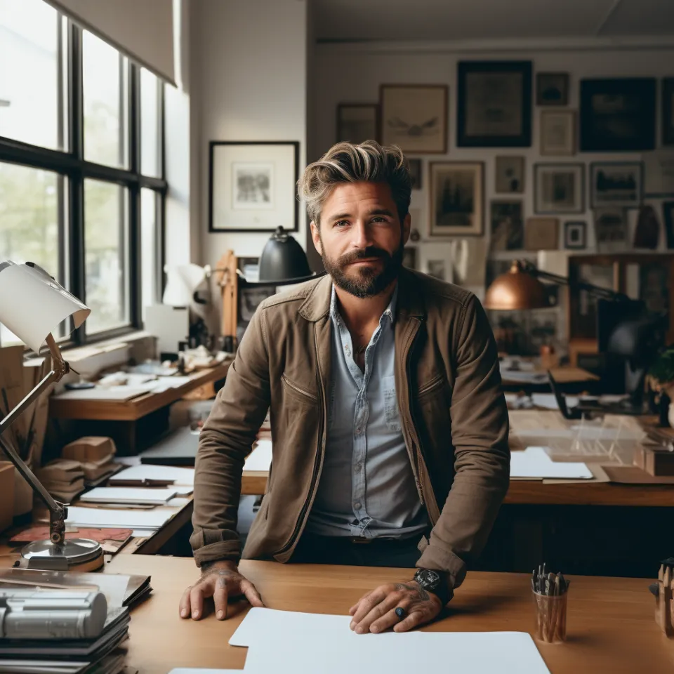 Antoine Petit travail bureau